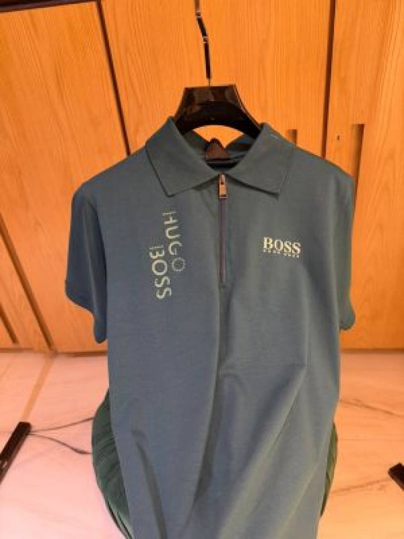 Hugo BOSxS IMPORTED STORE ARTICLE POLO T-SHIRTx