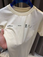 On Cloud Round Neck T-shirt Cream