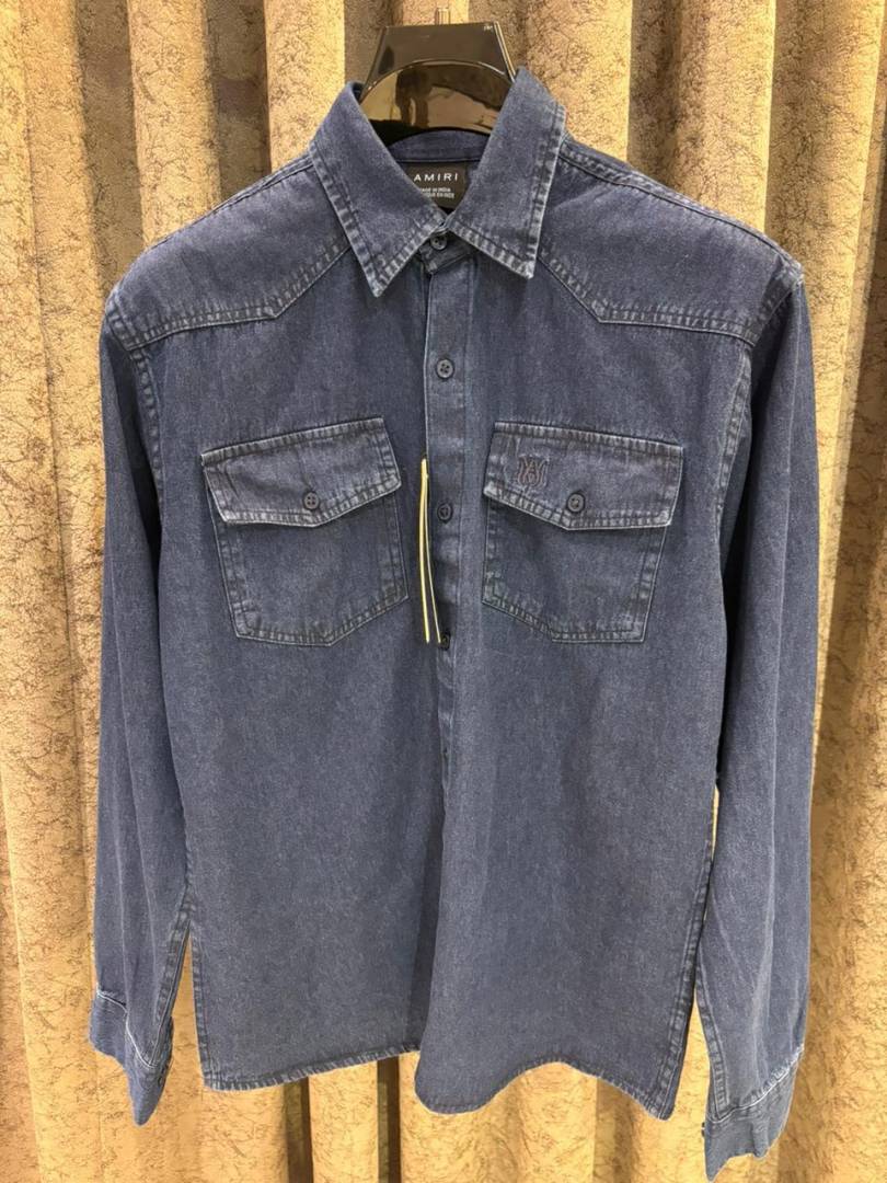 Amiri IMPORTED STORE ARTICLE DENIM SHIRT