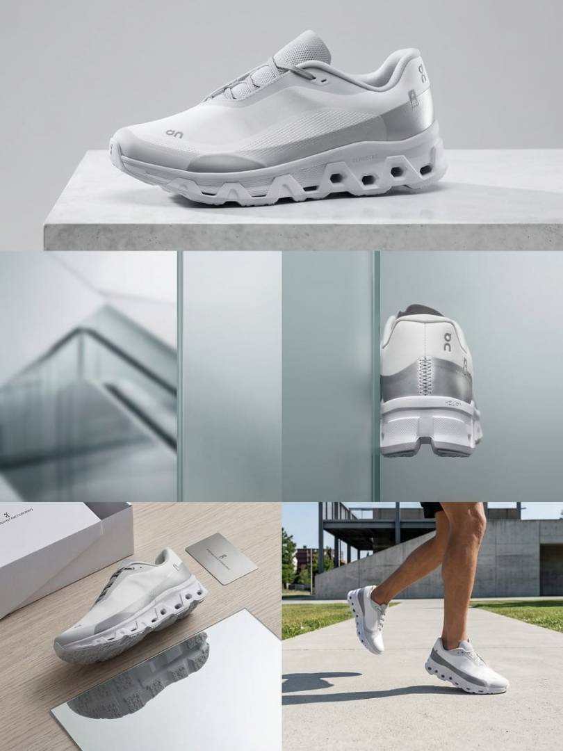 On x Post Archive Faction (PAF) Cloudmonster Hype Grey