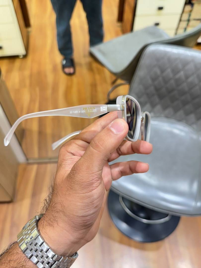 Prada 7381 white black