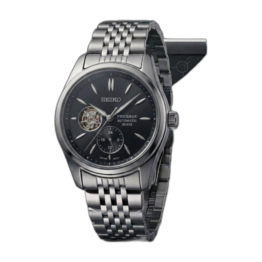 Seiko presage SPB471 Automatic silver Black
