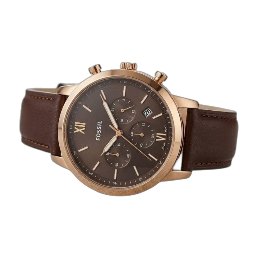 Fossil Neutro Chronograph Brown Copper Brown
