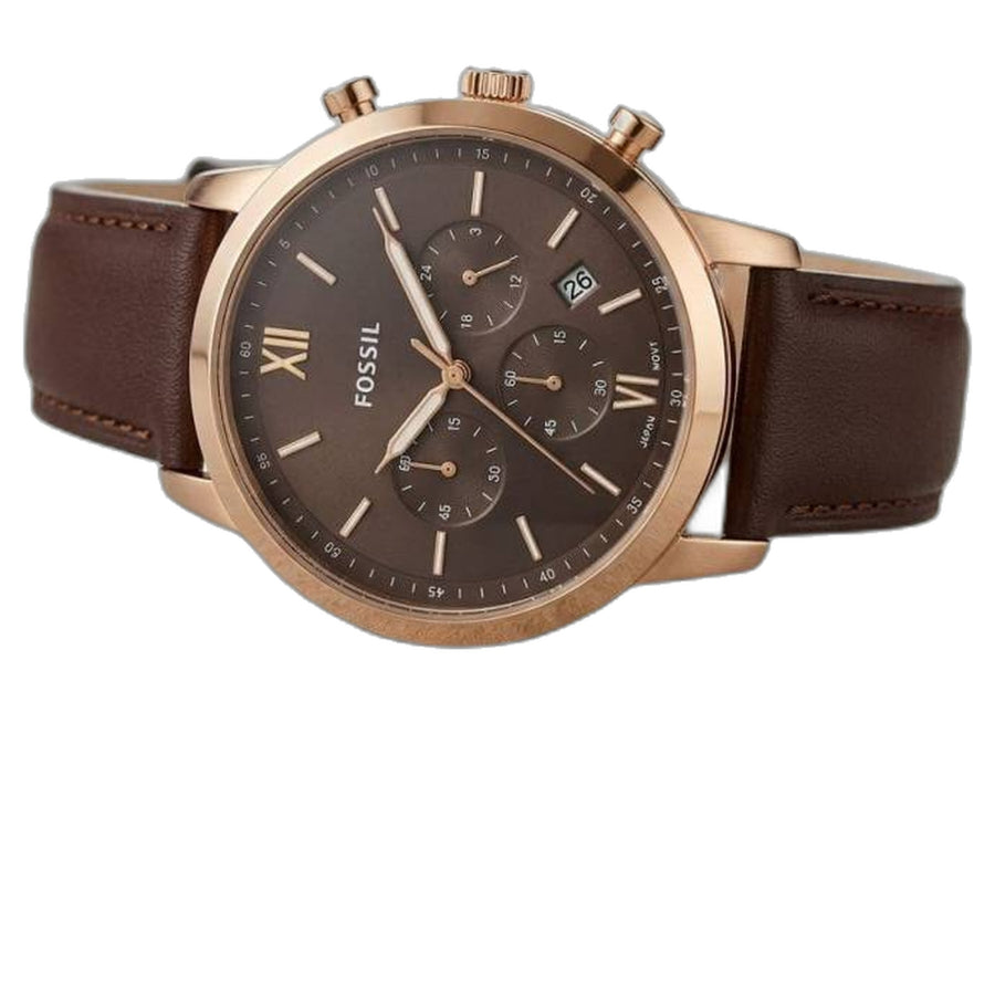 Fossil Neutro Chronograph Brown Copper Brown