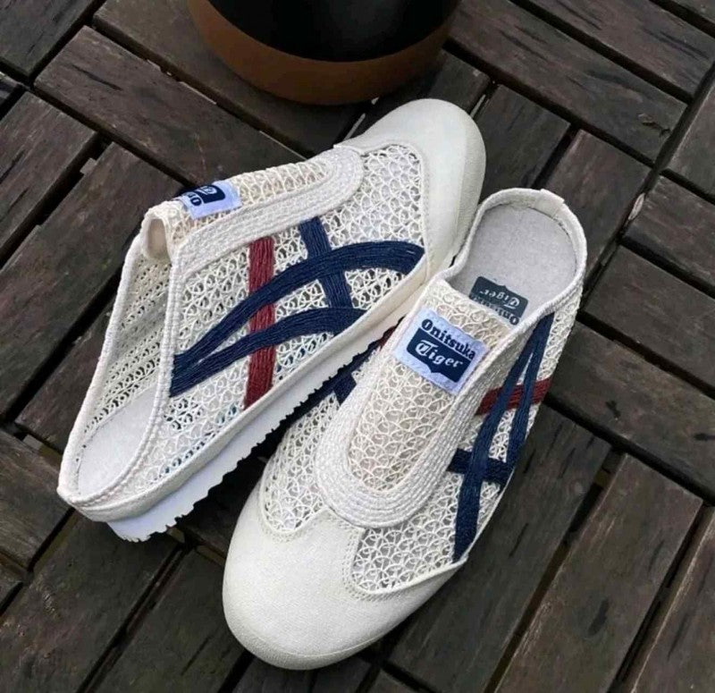 Onitsuka Tiger Mexico 66 Sabot Cream Mako Blue