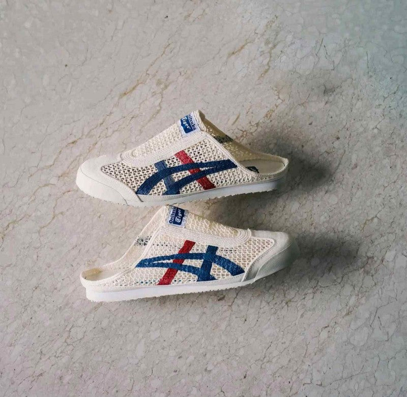 Onitsuka Tiger Mexico 66 Sabot Cream Mako Blue