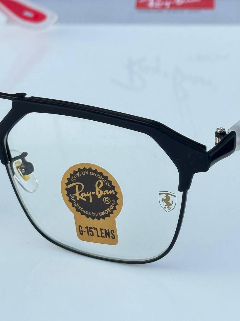 Ray-Ban 04 black water plano