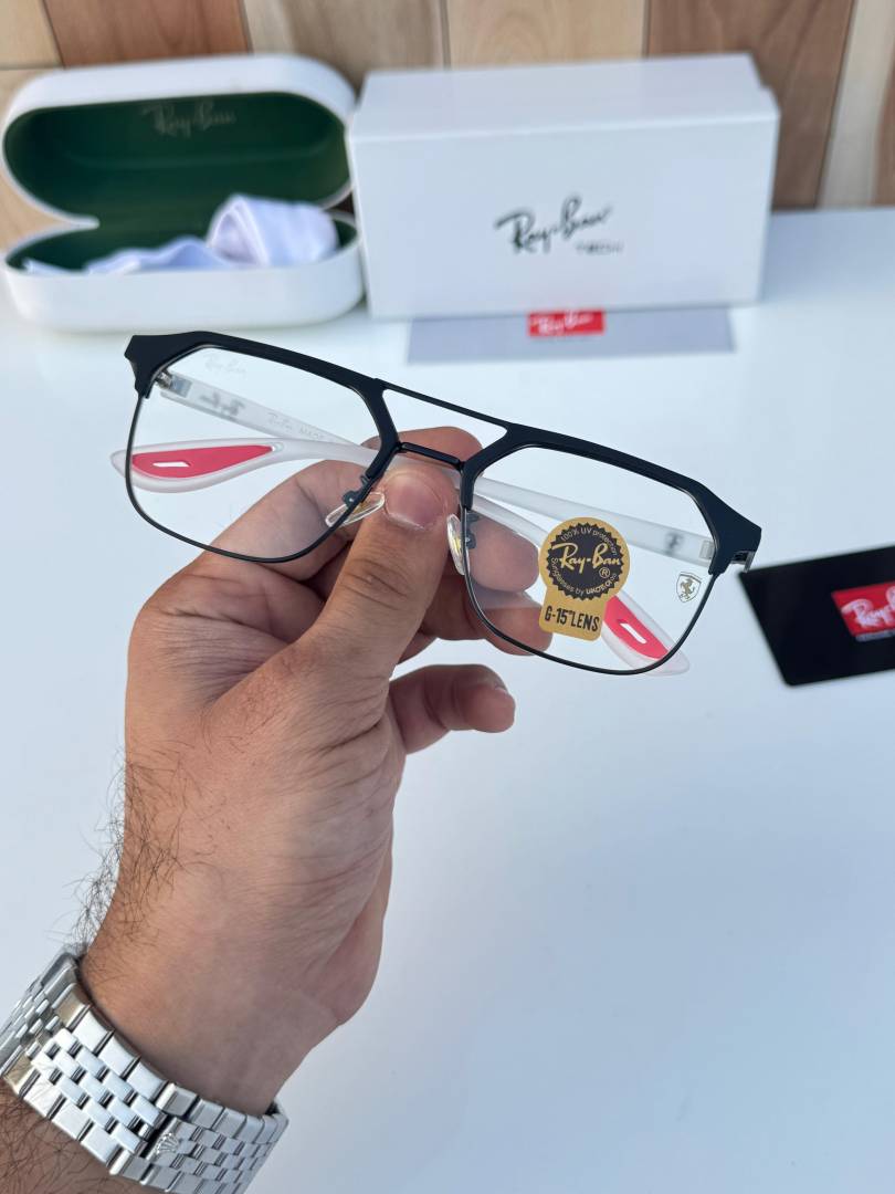Ray-Ban 04 black water plano