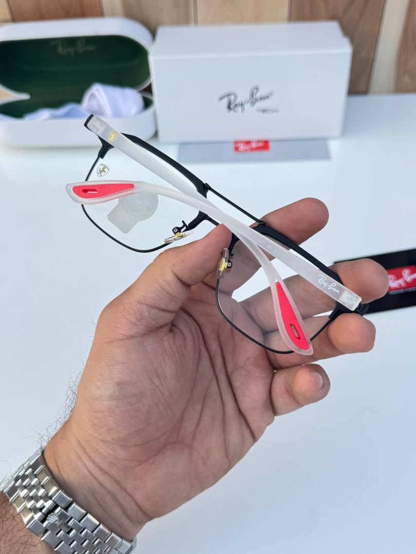 Ray-Ban 04 black water plano
