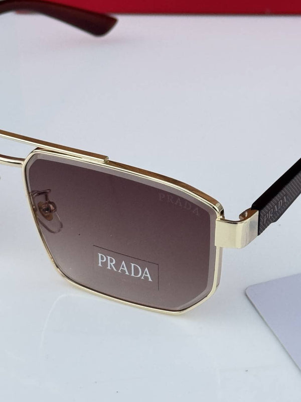 Prada 24036 gold brown