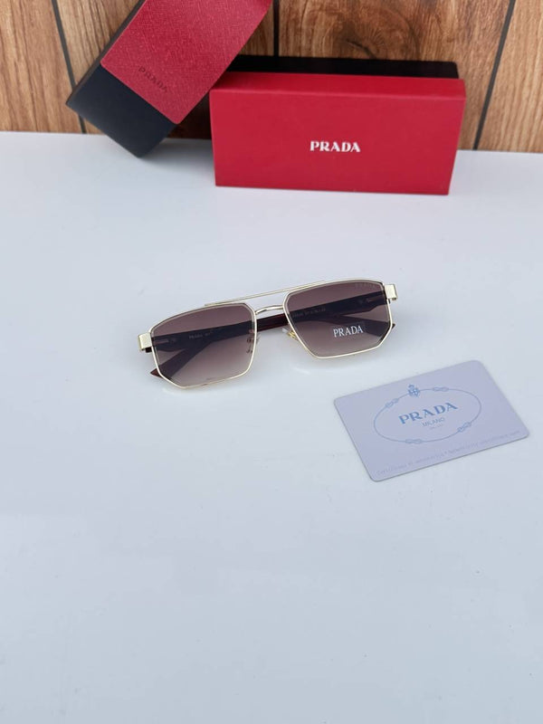 Prada 24036 gold brown
