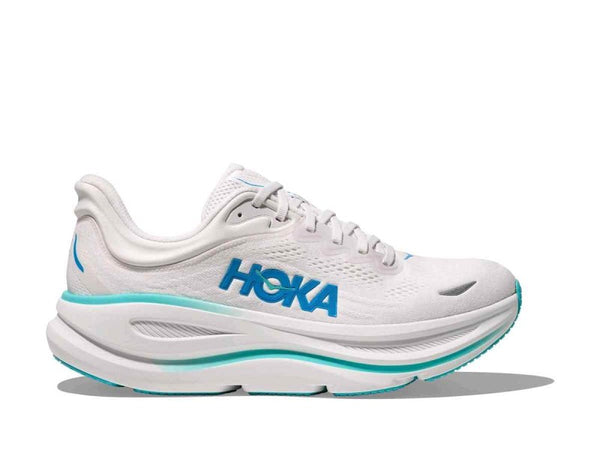 Hoka Bondi 9 Frost White Blue 1242
