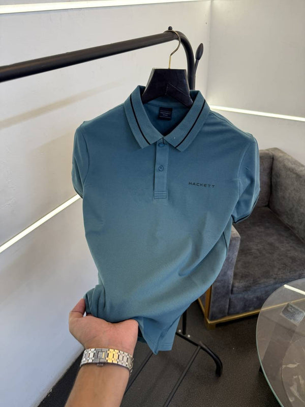 Hackett sports imported polo tshirt c green sale
