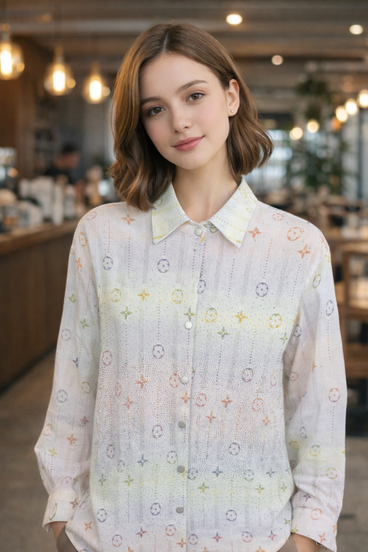 LV LOGO SHIRT S136-4