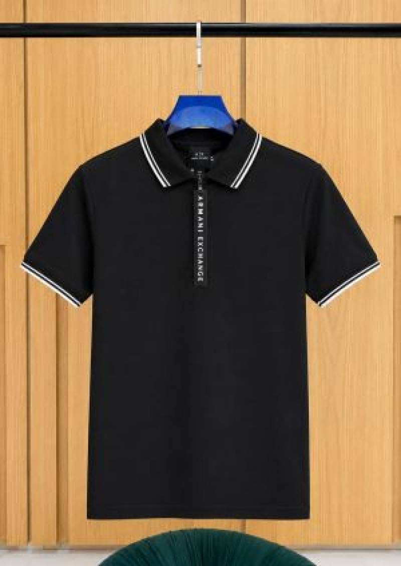 Armani Exchang-e IMPORTED STORE ARTICLE POLO T-SHIRT