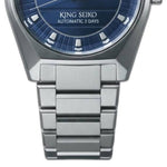 King Seiko Vanac Quartz Silver blue Dial