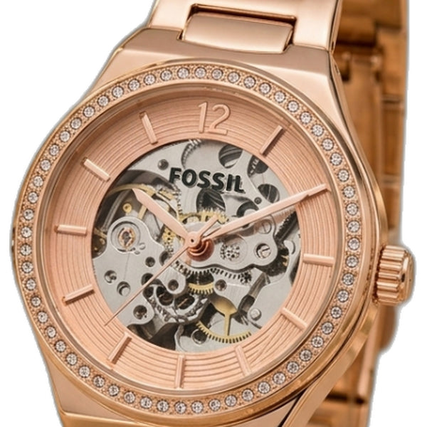 Fossil Eevie Automatic Copper-Pink