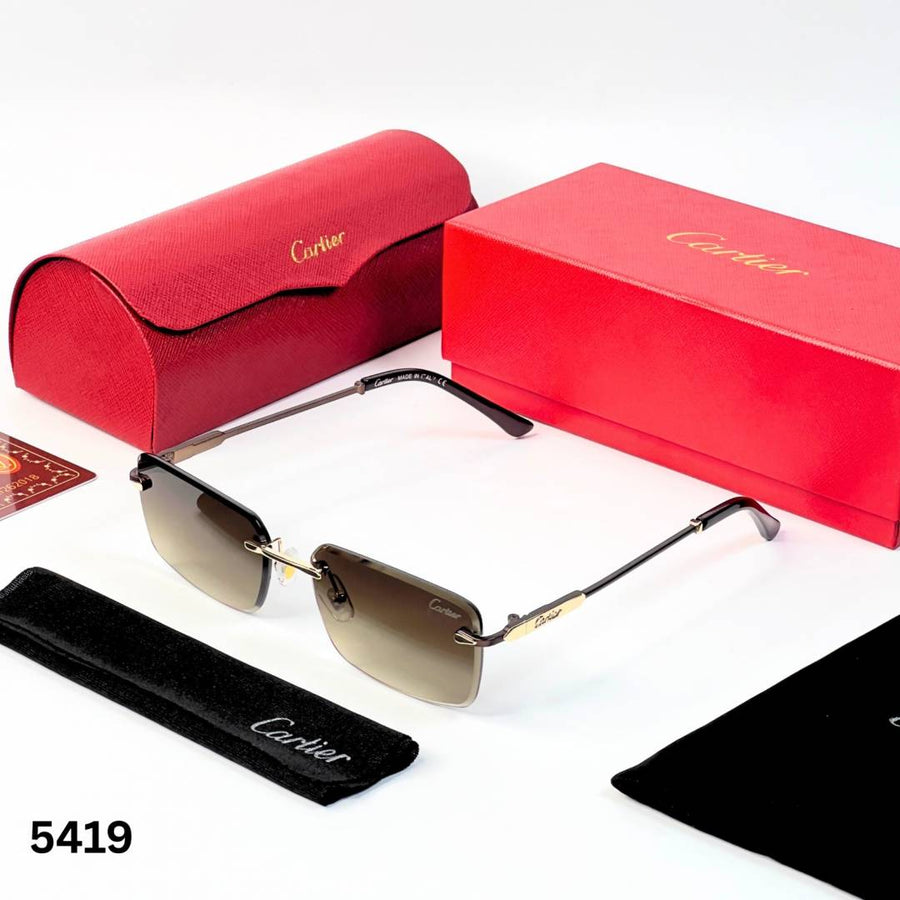 Cartier 5419 gold brown