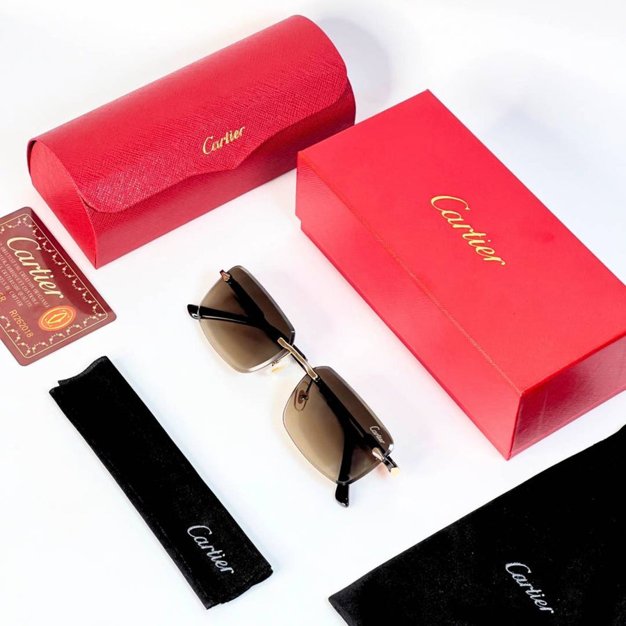 Cartier 5419 gold brown