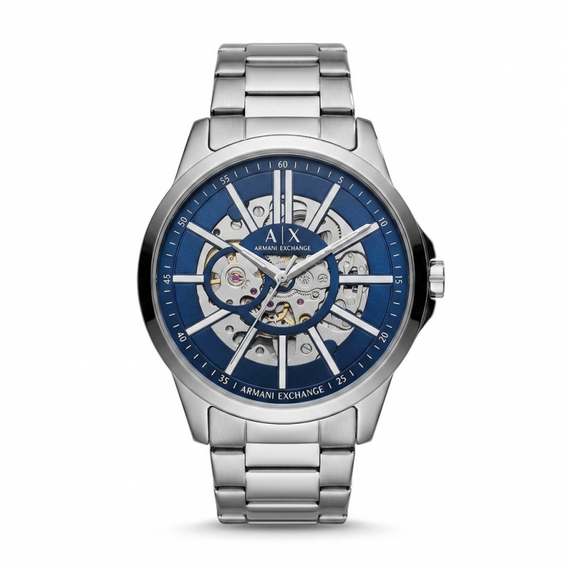 Armani Exchange Hampton silver blue