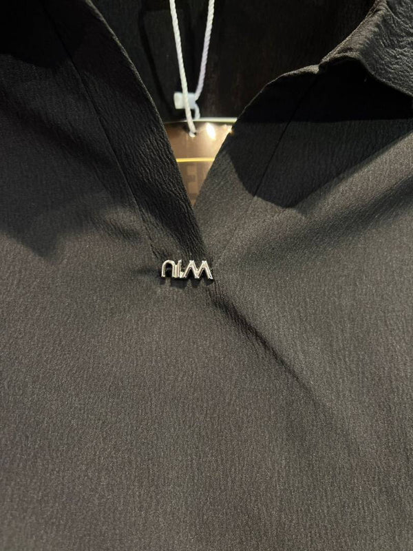 KOREAN IMPORTED HIGH DEMAND ARTICLE POLO T-SHIRT BLACK