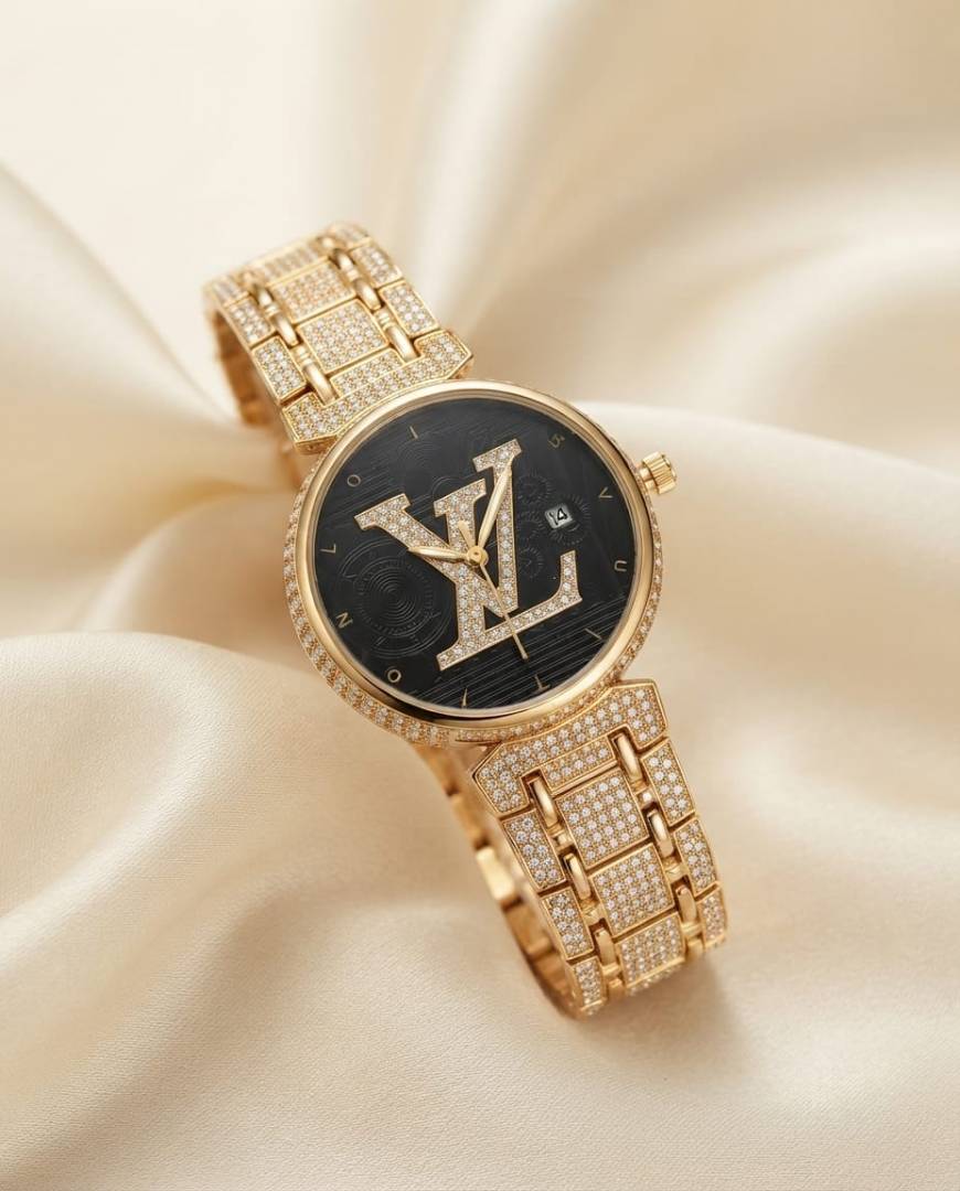 Louis Vuitton Tash Gold-Black