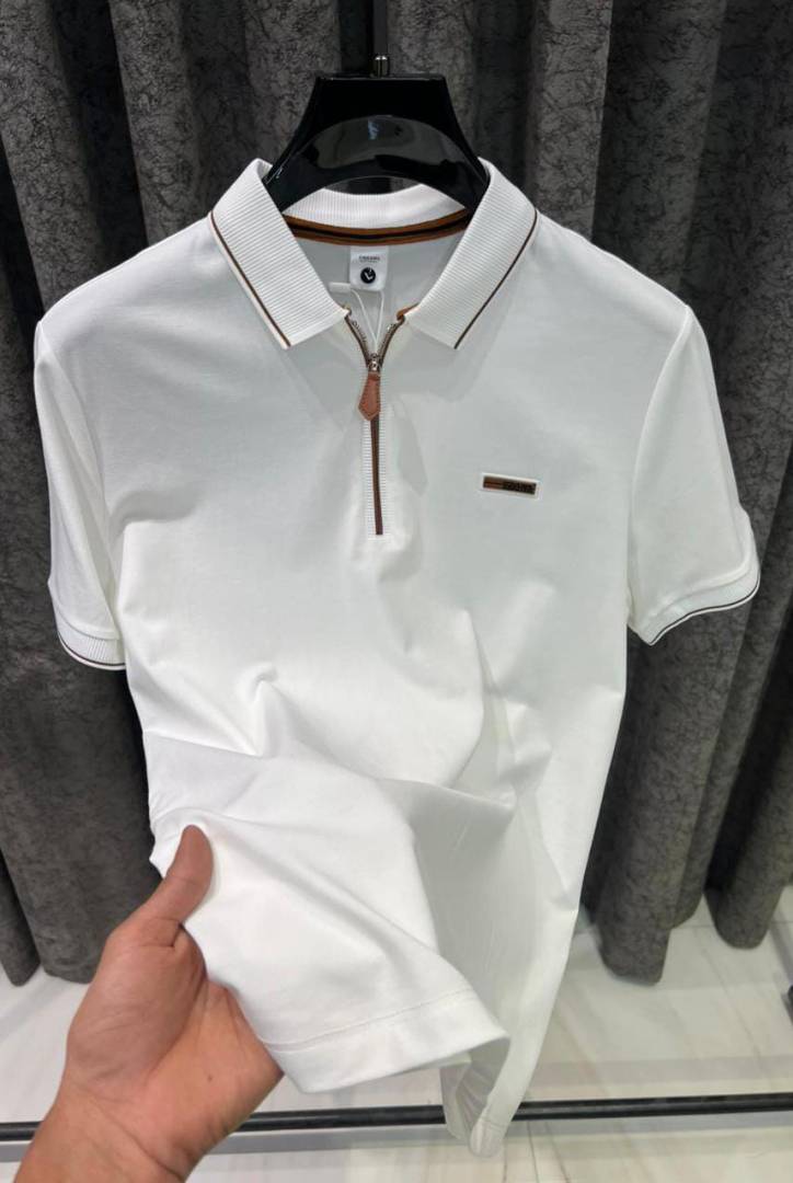 ZEGNA IMPORTED STORE ARTICLE POLO T-SHIRT