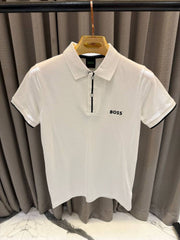 HUGGO BOOSS POLO IMPORTED WHITE