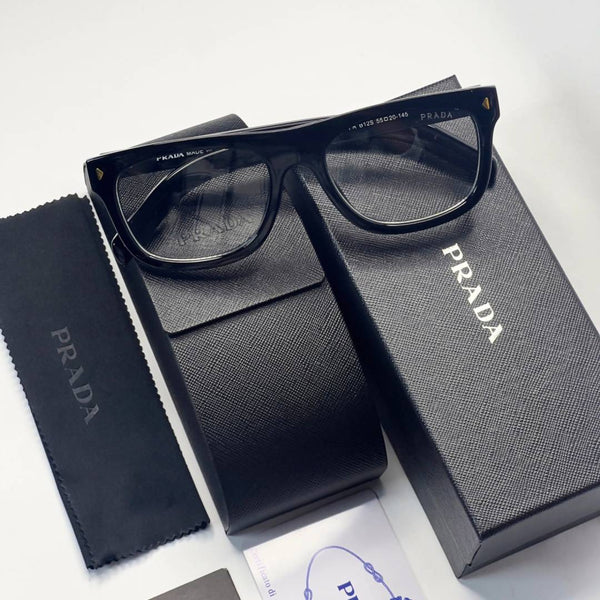 Prada 125 black plano