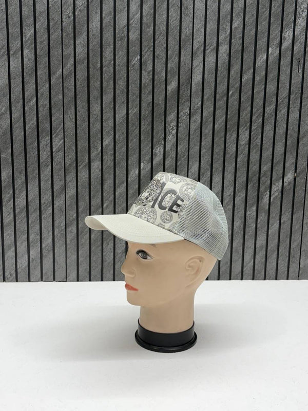 Versace Medusa Front Logo Premium Trucker Hat With Safety Box