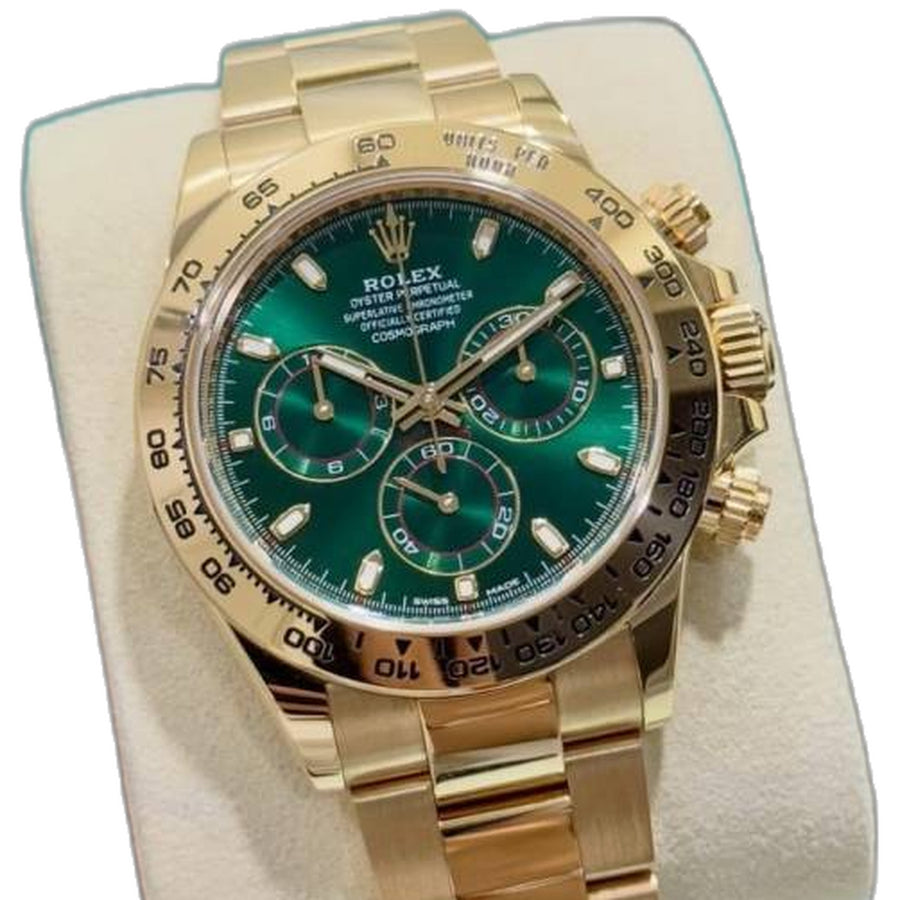 Rolex Oyster Perpetual Daytona Chosmograph Gold-Green