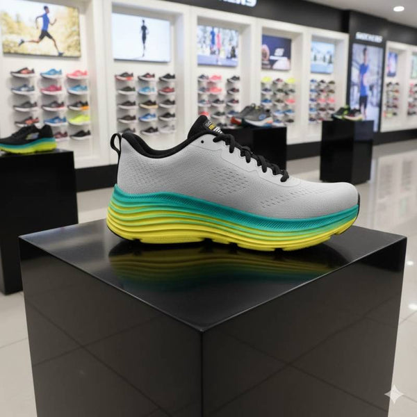 Sketcher.s Slip in Max Cushioning Endeavor Grey Multi