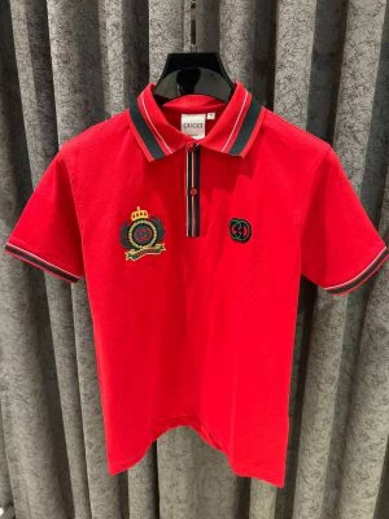 Gucci IMPORTED STORE ARTICLE POLO T-SHIRT