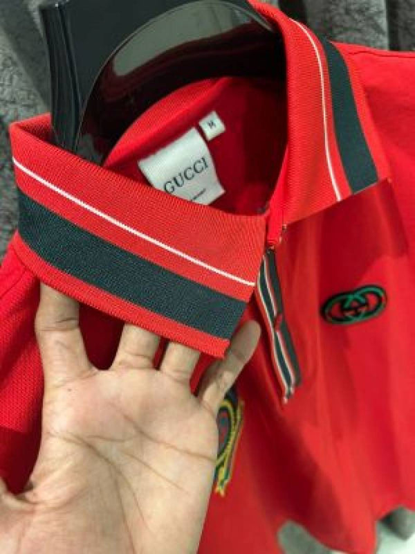 Gucci IMPORTED STORE ARTICLE POLO T-SHIRT