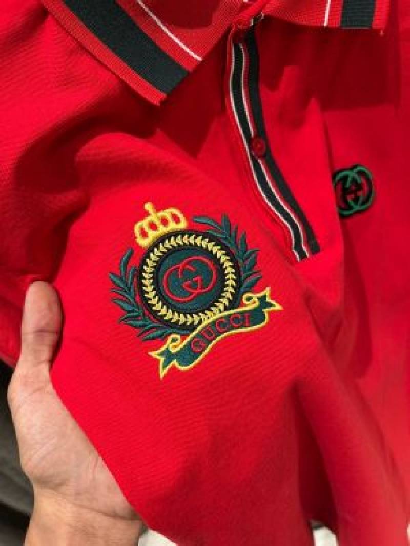 Gucci IMPORTED STORE ARTICLE POLO T-SHIRT