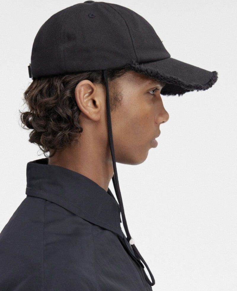Jacquemus The Artichaut Black Premium Unisex Cap With Safety Box