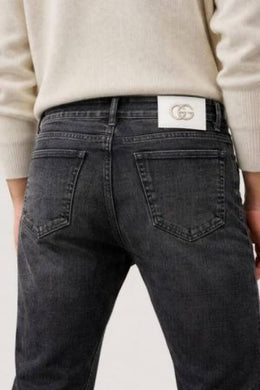 Gucci Grey Shade Straight Fit Premium Imported Stretchable Lycra Fabric Denim 3838