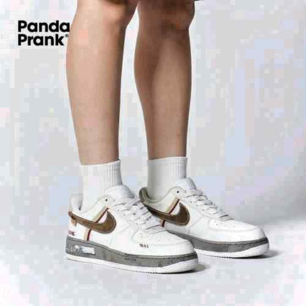 Nike Airforce 1 X Panda Prank Fog Wrapped 493