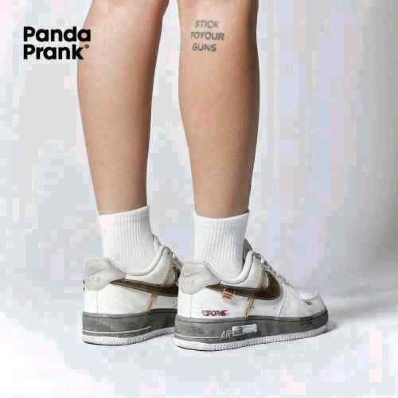 Nike Airforce 1 X Panda Prank Fog Wrapped 493