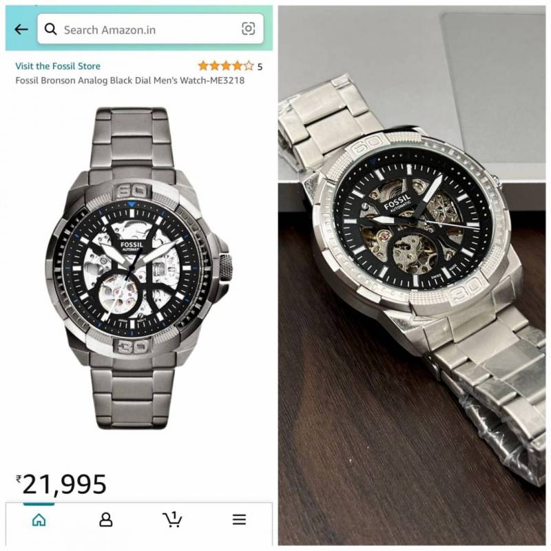 Fossil Bronson Me3217