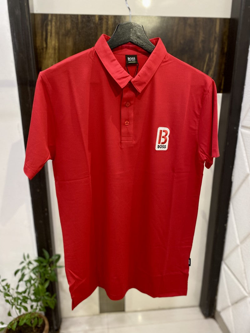 Hugo bos imported tshirt red sale