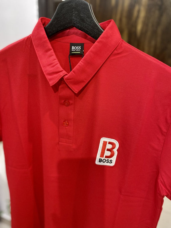 Hugo bos imported tshirt red sale