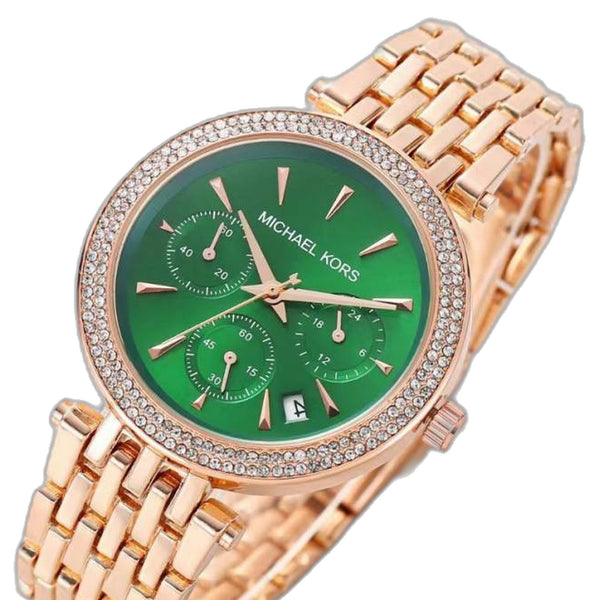 Michael Kors Darci Chronograph Copper-Green