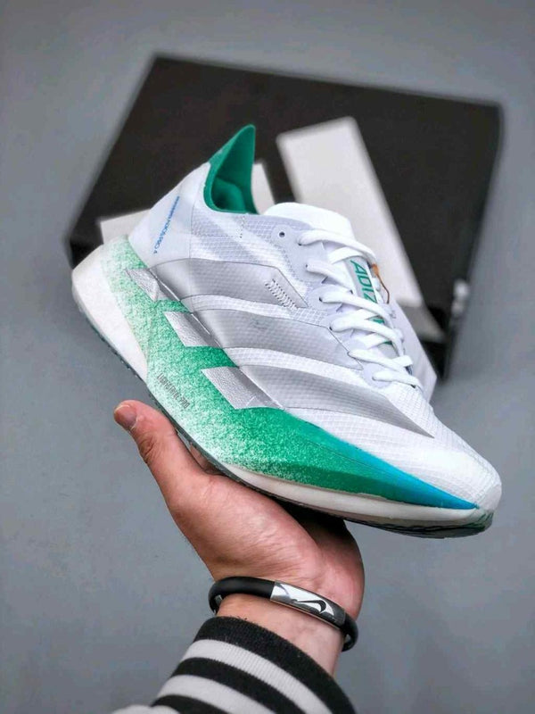 Adidas Adizero Pro 4 Carbon Plate Marathon Blue Cloud White 1145