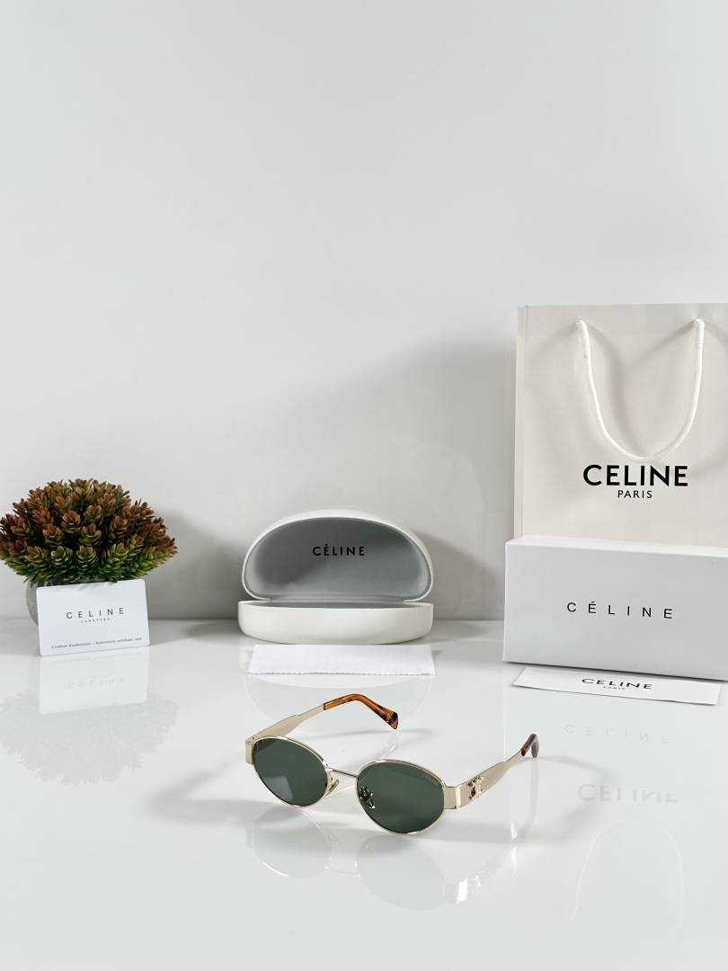 Celine WMNS 1006 Gold Green