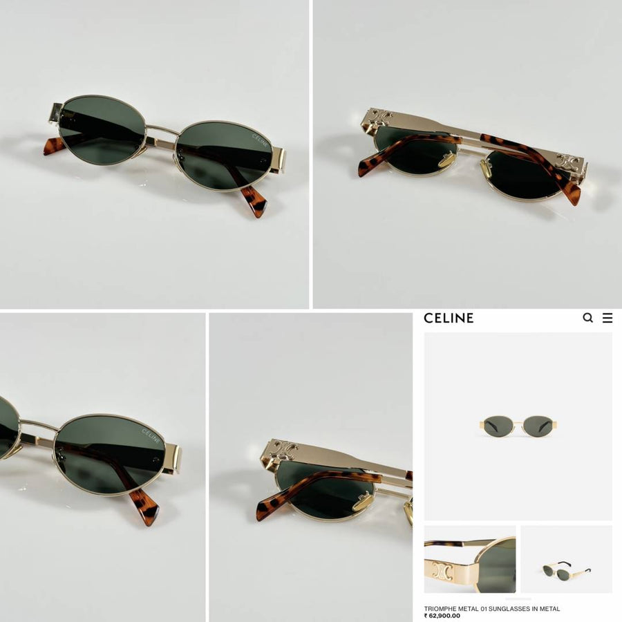 Celine WMNS 1006 Gold Green