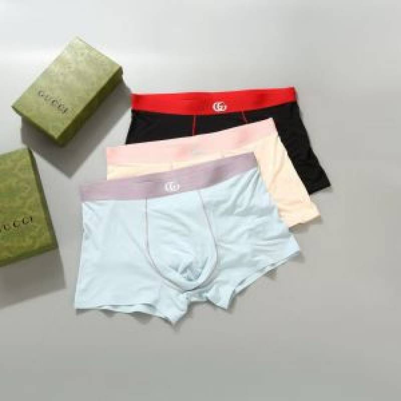 GUCHI... imported underwear with box 3 piece set