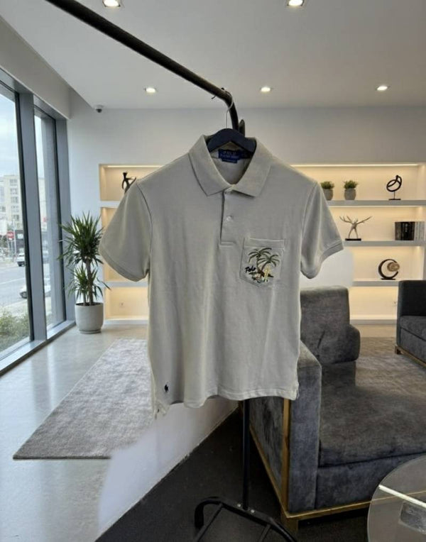 Ralph lauren luxury polo tshirt beige sale