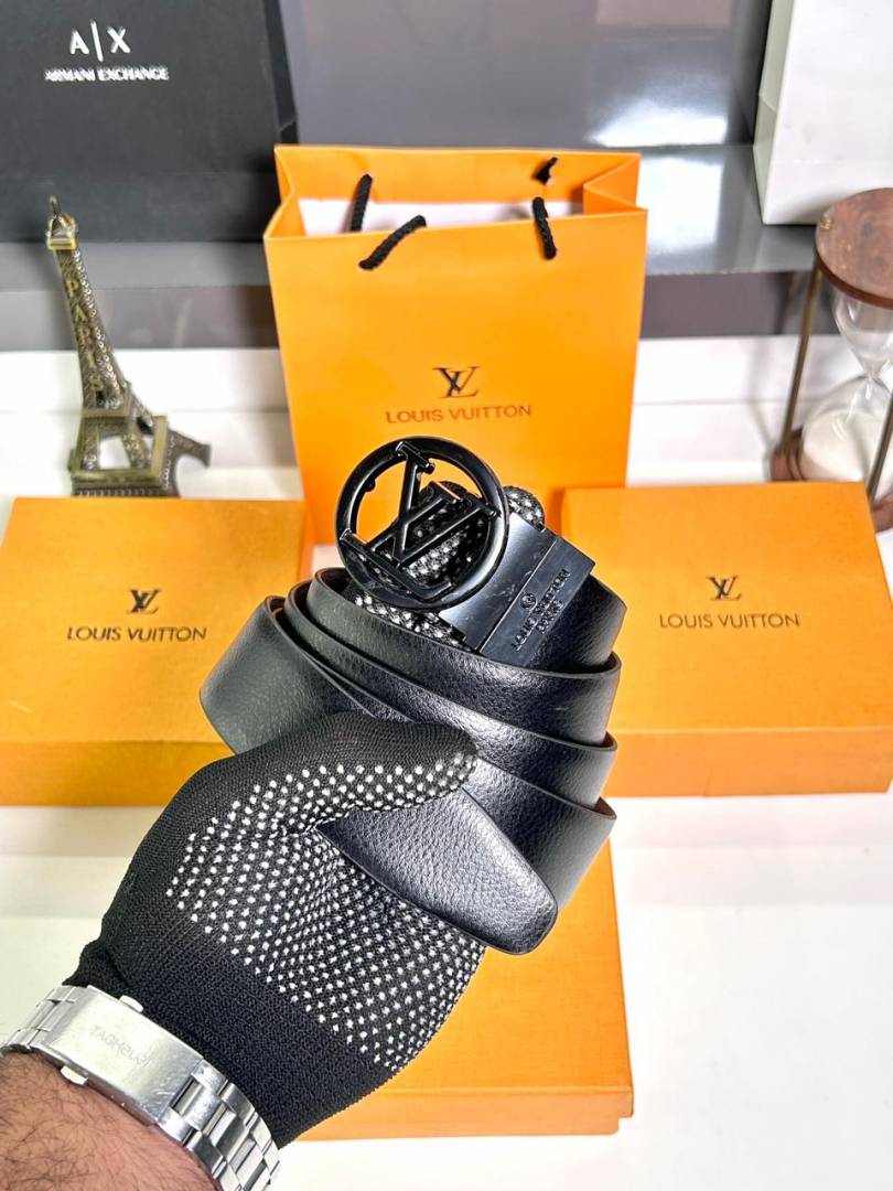 Louis_vutiion Black Belt box and carry Bag Fa 26