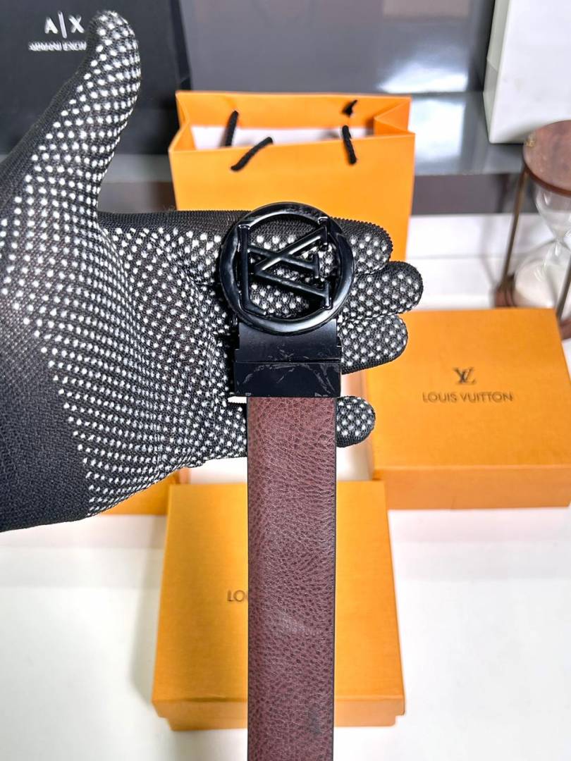 Louis_vutiion Black Belt box and carry Bag Fa 26